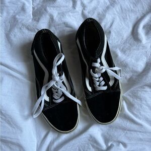 Vans Black and White Women's Sneakers